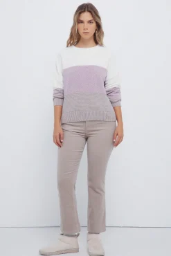 Jersey chenilla franjas