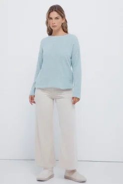 Jersey chenilla perlas