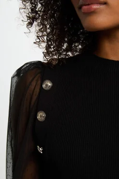 Jersey con cuello alto