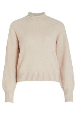 Jersey con perlas de punto