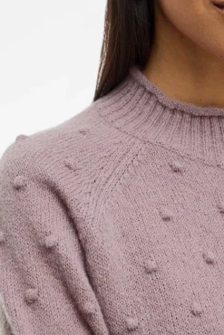 Jersey con perlas de punto