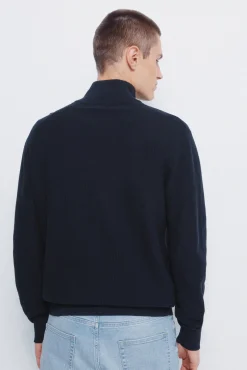 Jersey cremallera liso