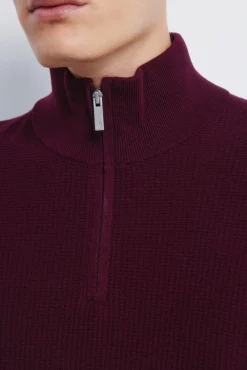 Jersey cremallera liso