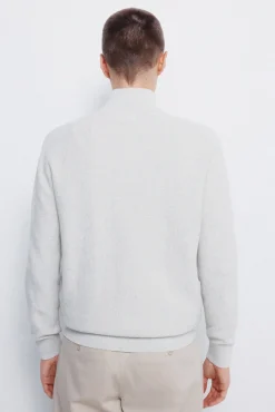 Jersey cremallera liso