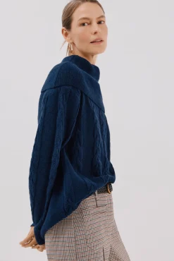 Jersey cuello amplio