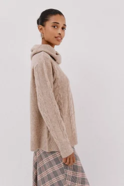 Jersey cuello amplio