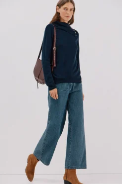 Jersey cuello botones