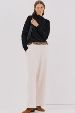 Jersey cuello botones