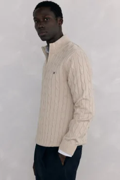 Jersey cuello camionero