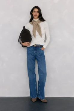 Jersey cuello cisne básico ochitos