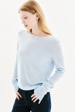 Jersey cuello redondo 100% cachemir