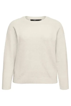 Jersey cuello redondo talla grande