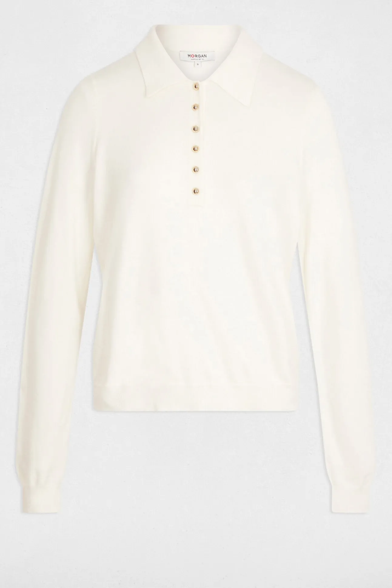 Jersey cuello tipo polo