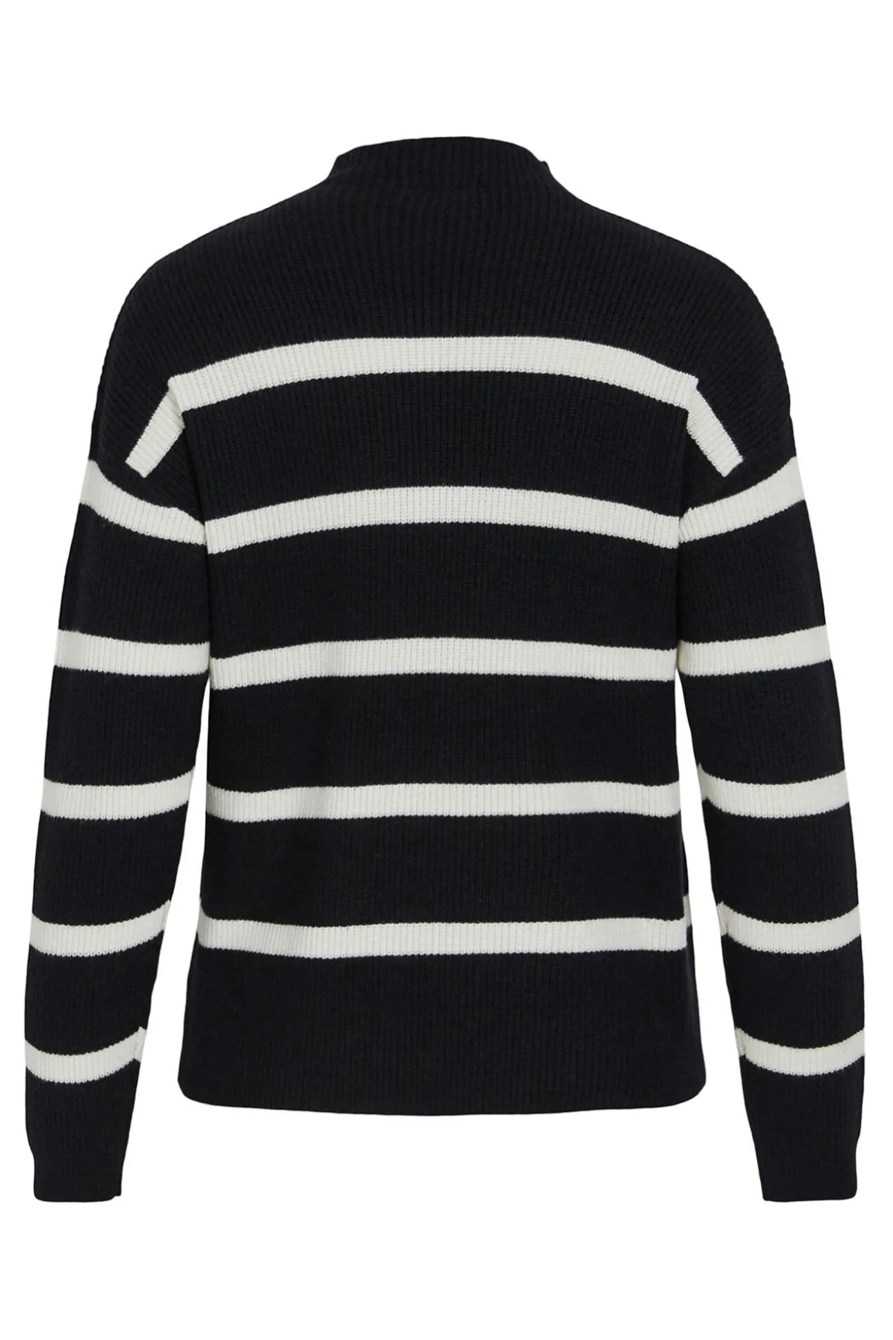 Jersey de canalé con rayas