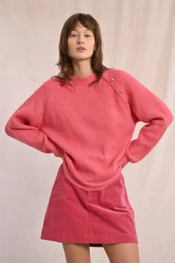 Jersey de manga larga detalle botones