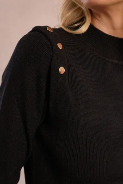 Jersey de manga larga detalle abalorios