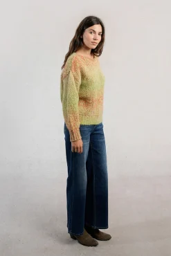 Jersey de manga larga motivo tie dye