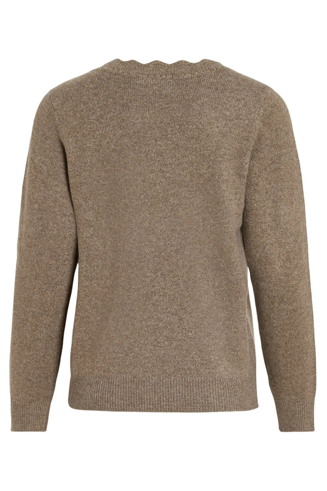 Jersey de punto con cuello pico