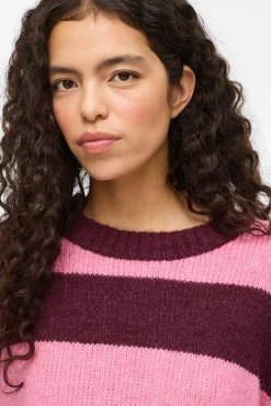 Jersey de punto con rayas