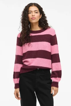 Jersey de punto con rayas