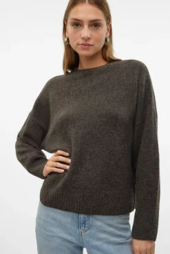 Jersey de punto cuello redondo