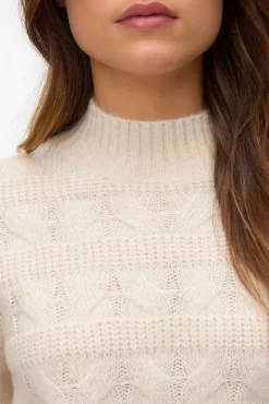 Jersey de punto cuello subido