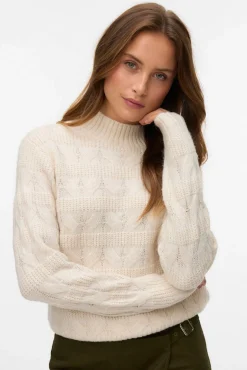 Jersey de punto cuello subido