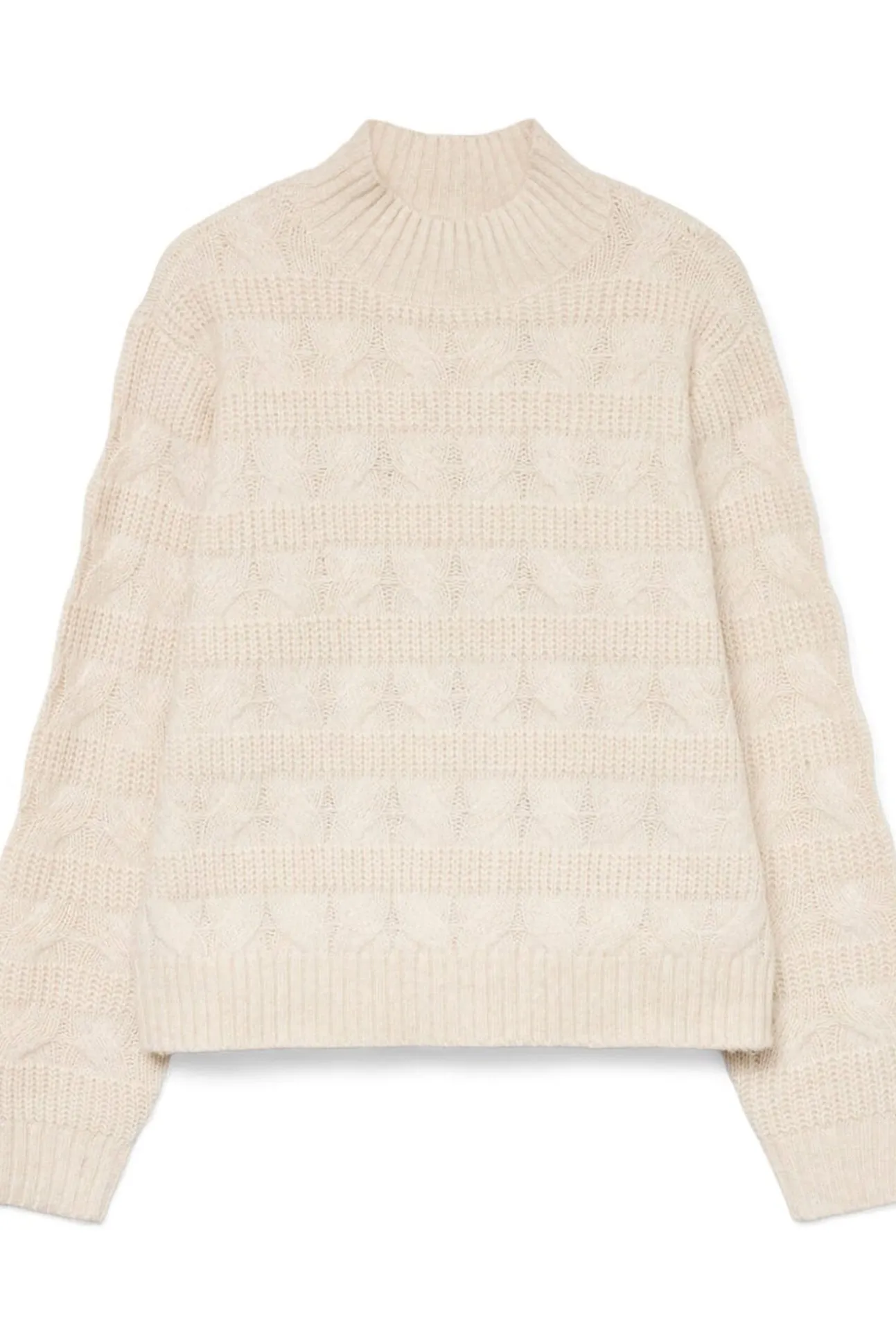 Jersey de punto cuello subido