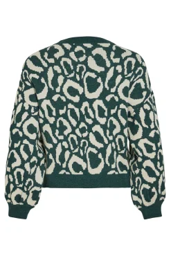 Jersey de punto estampado de viscosa