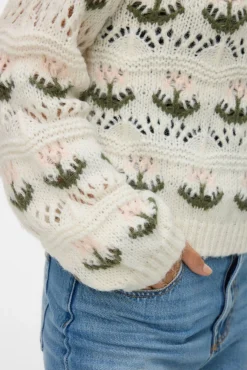 Jersey de punto fantasía