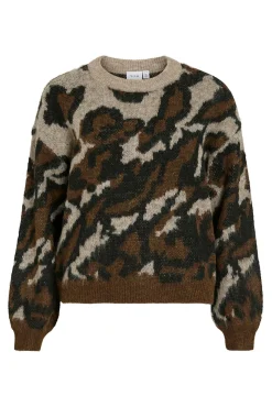 Jersey de punto jacquard con lana