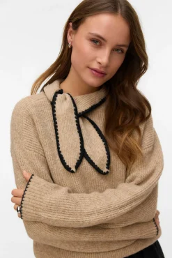 Jersey de punto lazada