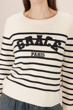 Jersey de rayas marinero