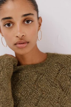 Jersey delantero lentejuelas.