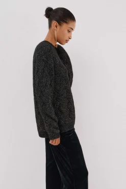 Jersey delantero lentejuelas.