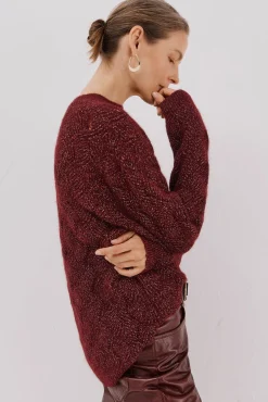 Jersey delantero lentejuelas.