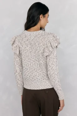 Jersey fantasía multicolor volante