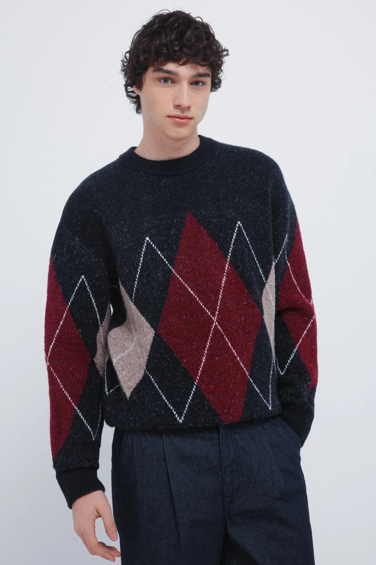 Jersey fantasía rombos