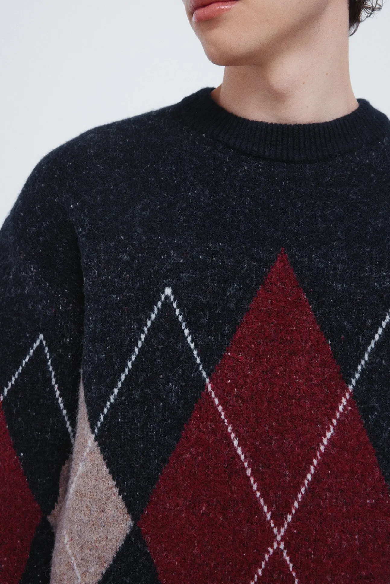 Jersey fantasía rombos