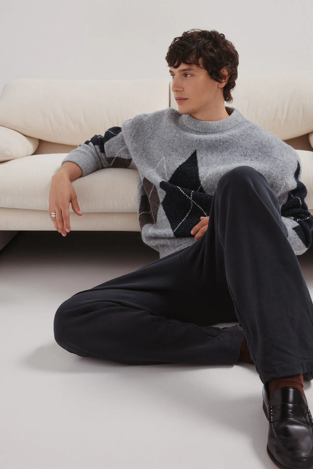 Jersey fantasía rombos