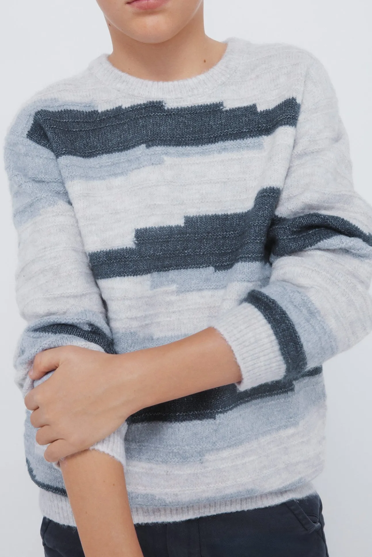 Jersey figuras geometricas para niño