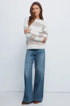 Jersey franjas relieve multi color