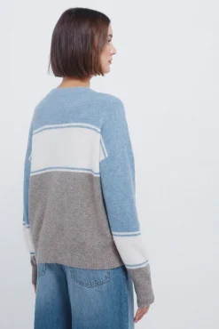 Jersey intarsia estrellas