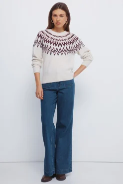 Jersey jacquard cenefas