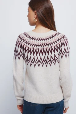 Jersey jacquard cenefas