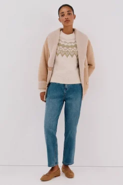 Jersey jacquard Fair Isle