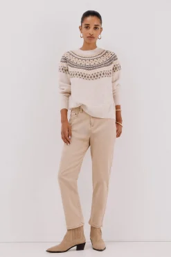 Jersey jacquard posicional