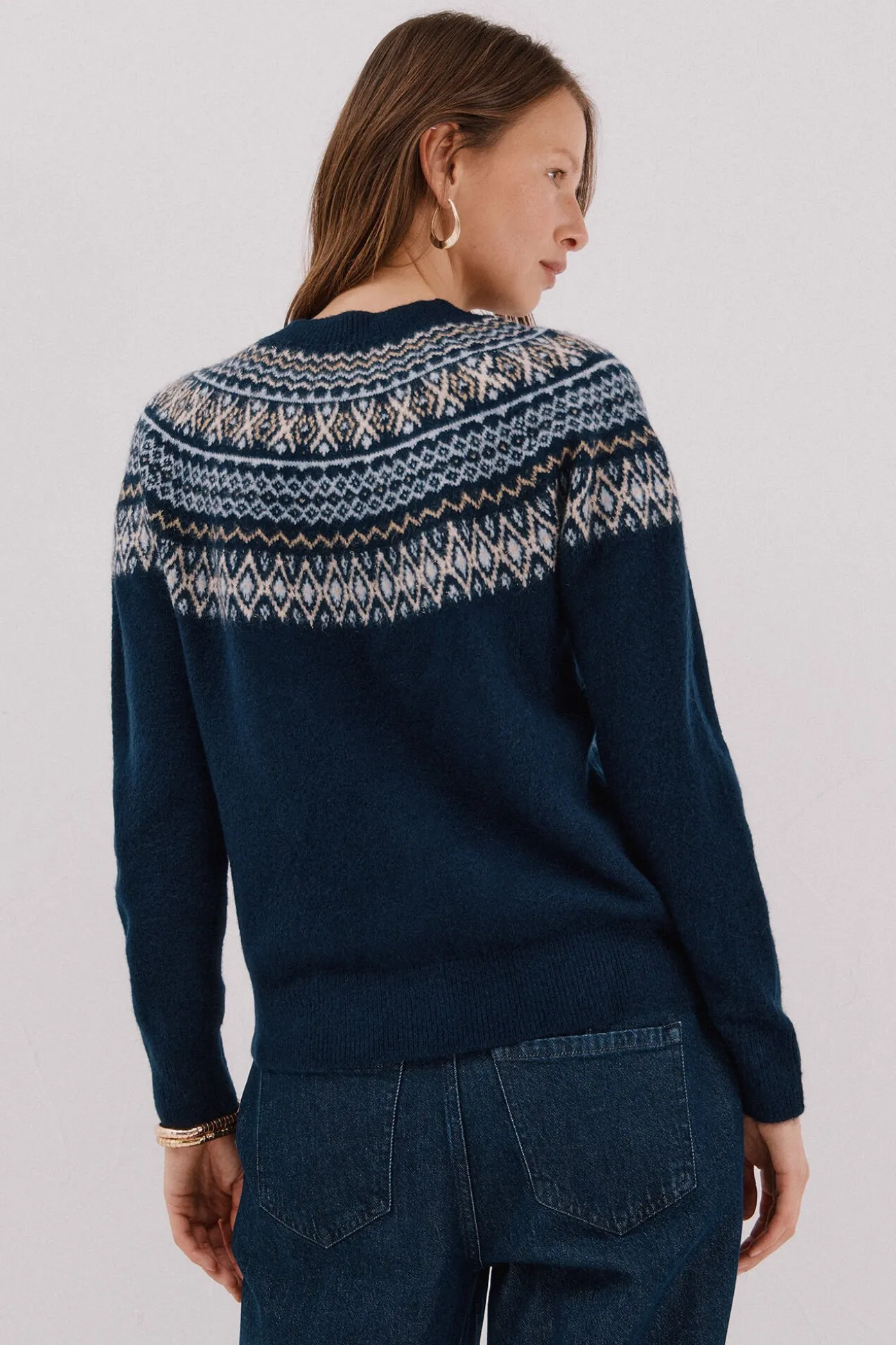 Jersey jacquard posicional