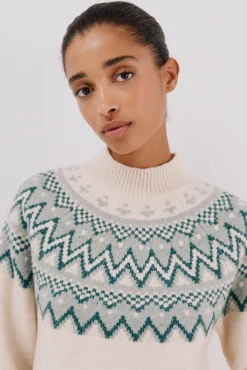 Jersey jacquard posicional.