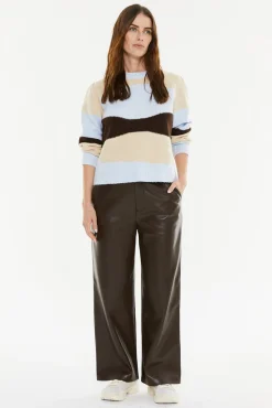 Jersey jacquard tricolor